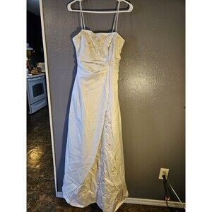Vintage Niki Dress By‎ Niki Livas Size 8 Off White Prom/wedding Dress